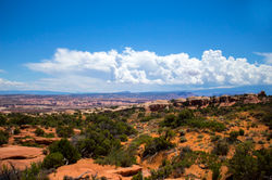 Clouds at Arches