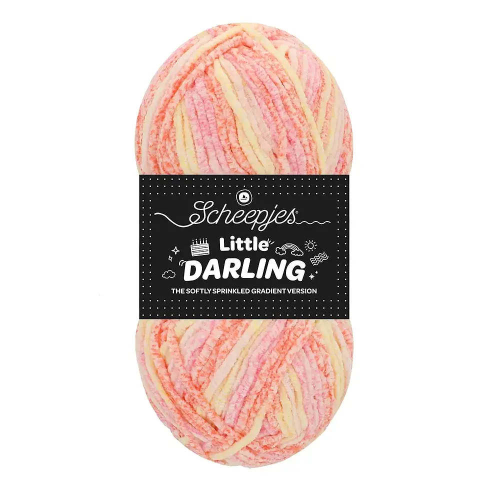 Scheepjes Little Darling Sprinkled Gradient 05 Straw.