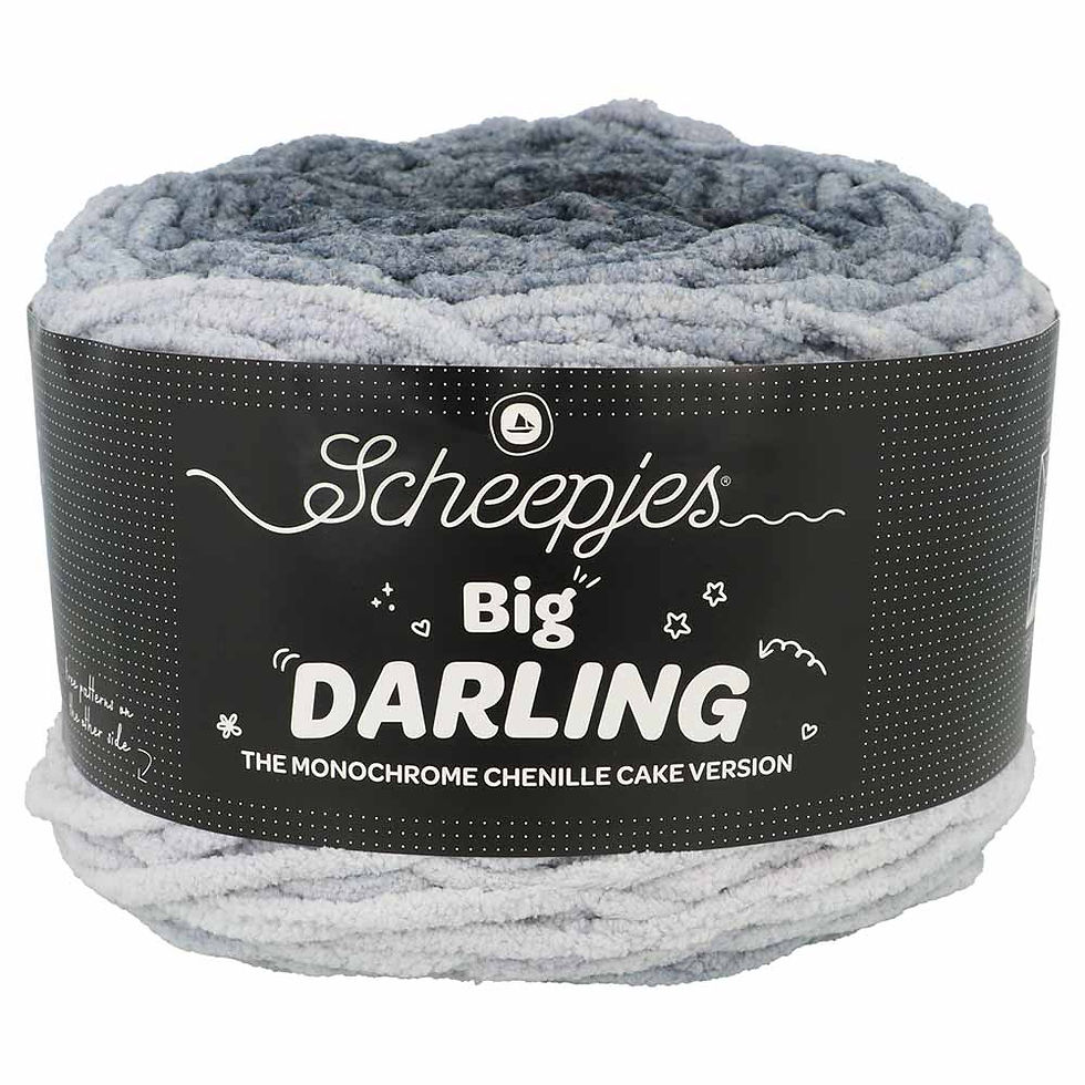 Thumbnail: Scheepjes Big Darling Monochrome Cake 1x300g - 410 Panda