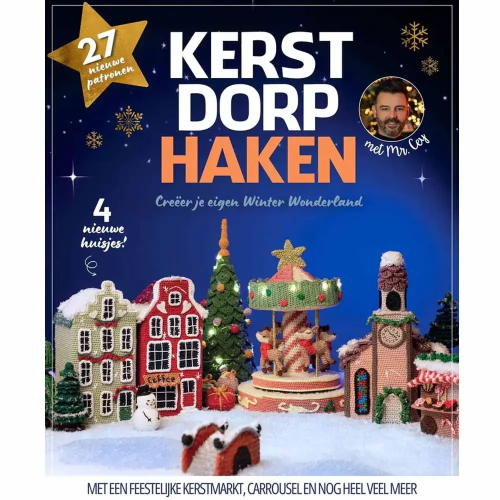 Kerstdorp haken - Mr. Cey