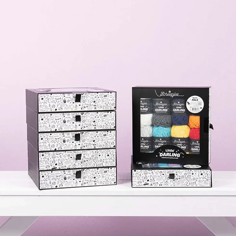 Thumbnail: Scheepjes Little Darling colour pack 8x25g  Merry Minis