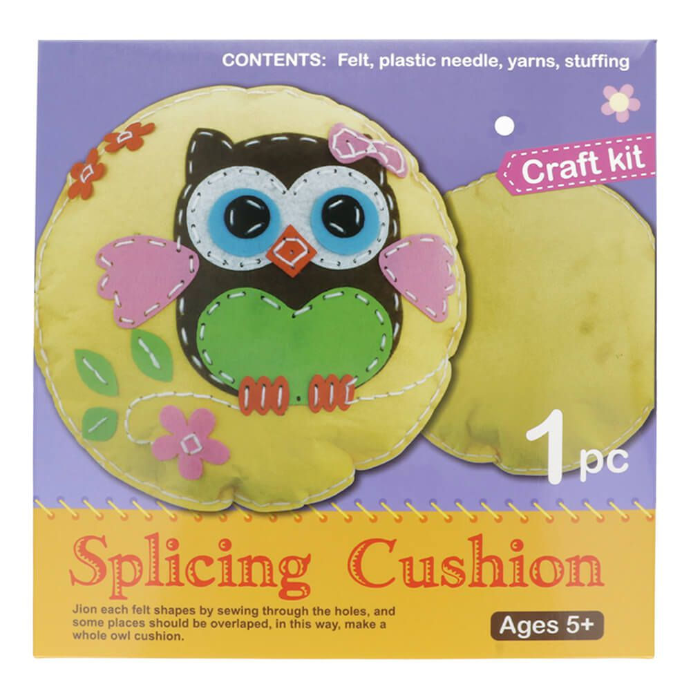Vilt Pakket voor Kinderen Kussen Uil