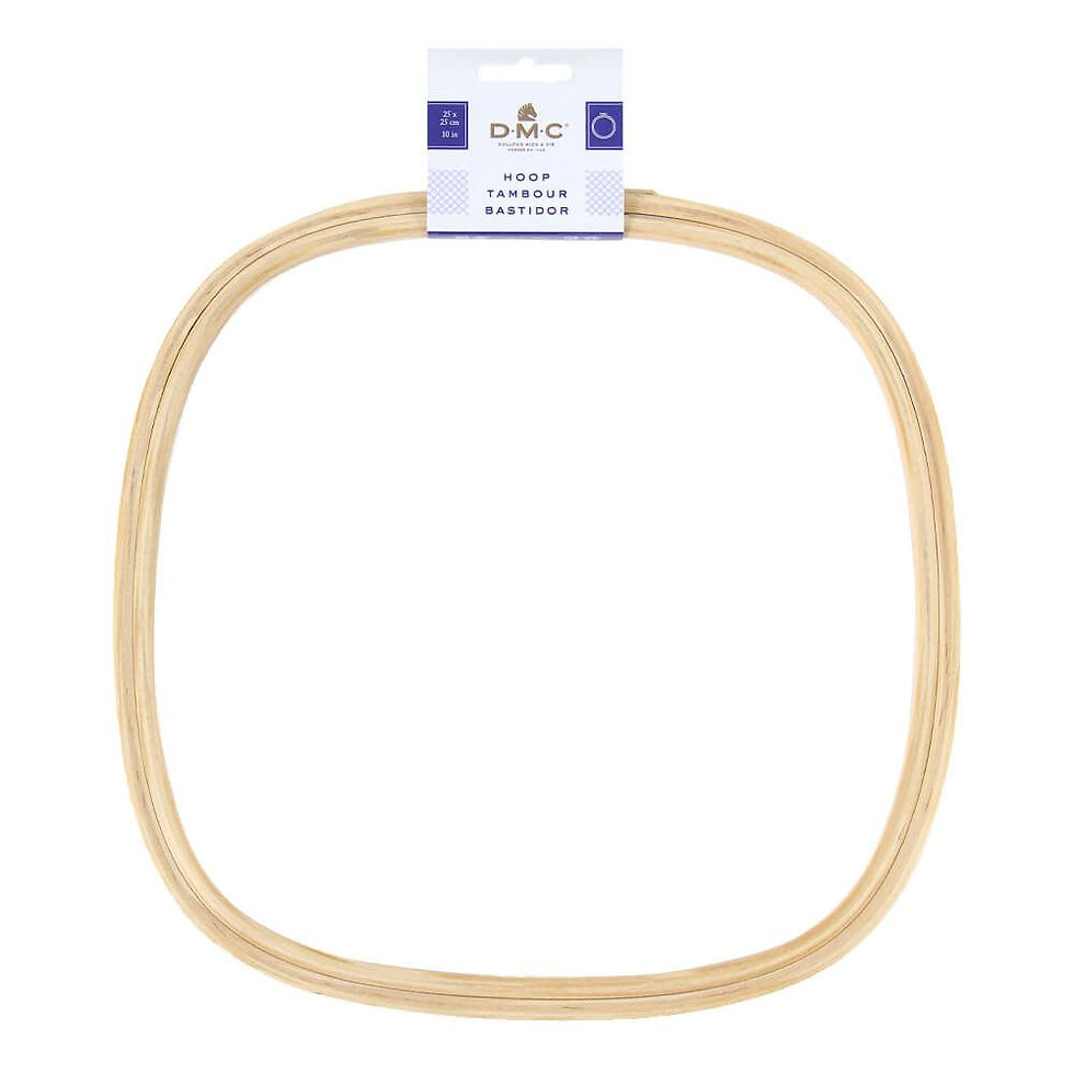 Dmc Houten Borduurring Vierkant 25X25 Cm