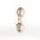 Thumbnail: KnitPro Opvouwbare Schaar 9,6Cm Rosé Goud