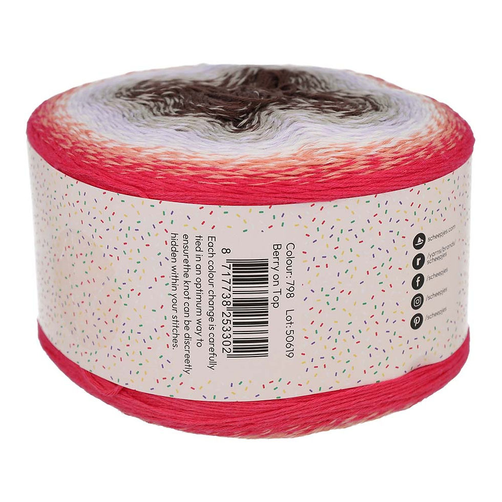 Thumbnail: Scheepjes Whirl Birthday Cake 798 Berry on Top