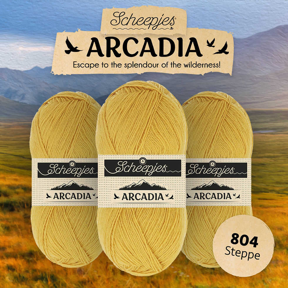 Thumbnail: Scheepjes Arcadia 804 Steppe