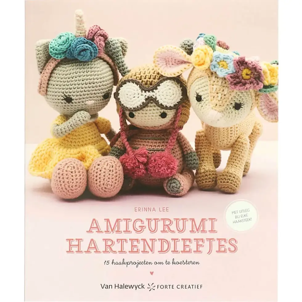 Amigurumi hartendiefjes - Erinna Lee
