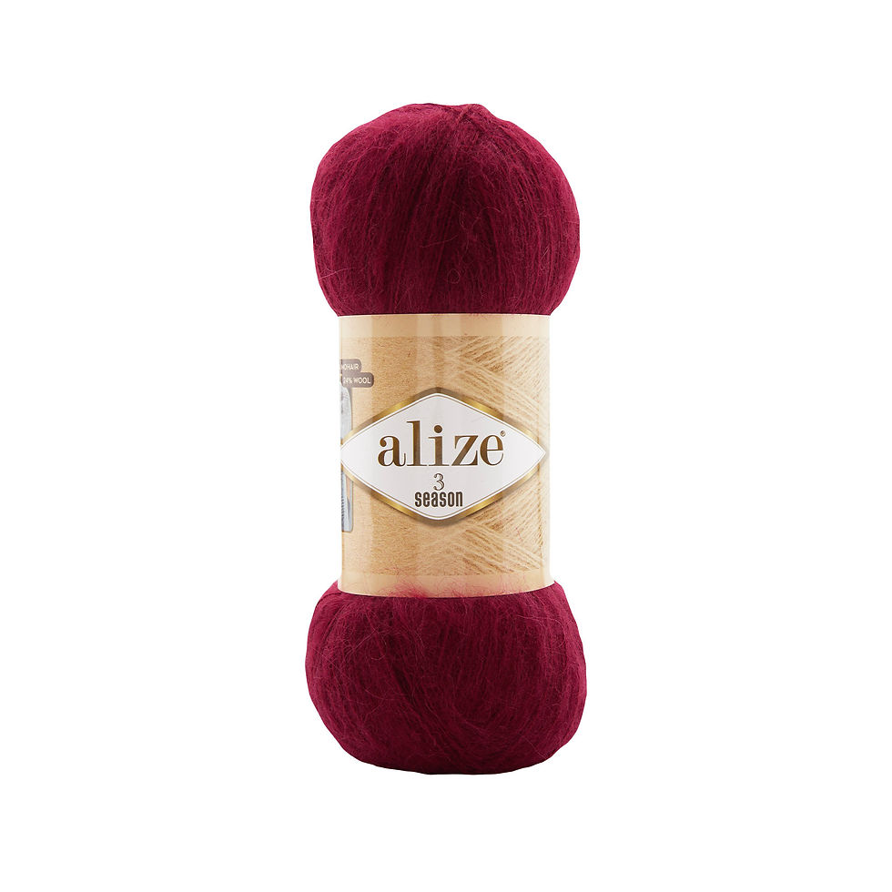 Alize 3 Season Bordeaux Red 57
