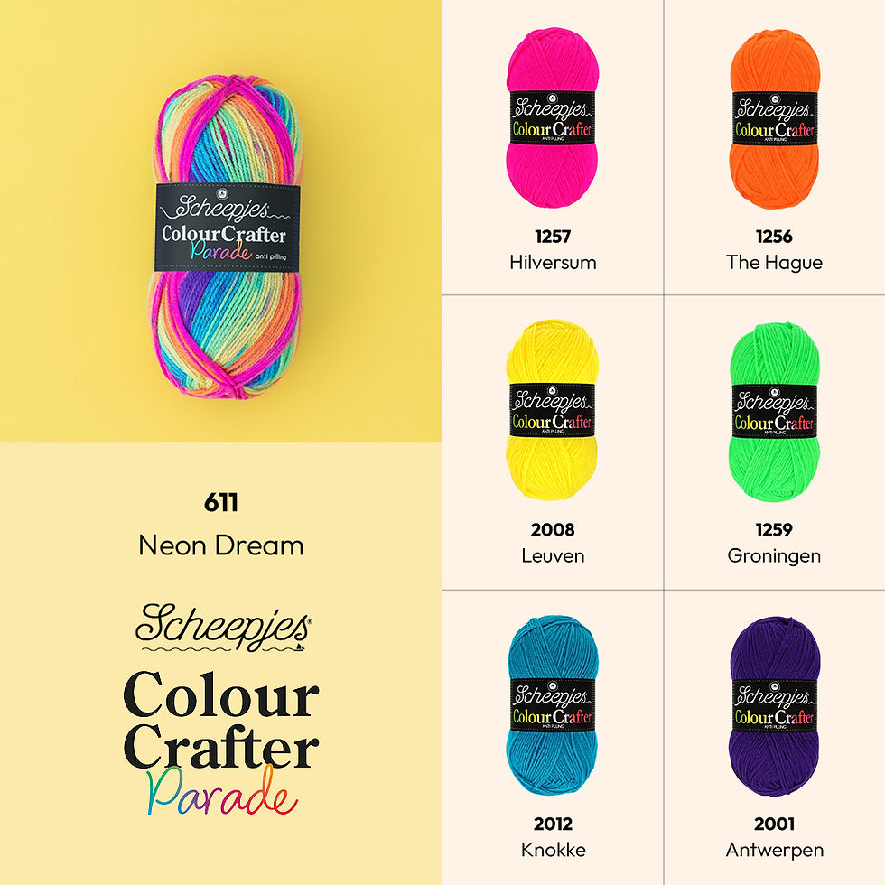 Thumbnail: Scheepjes Colour Crafter Parade 611 Neon Dream