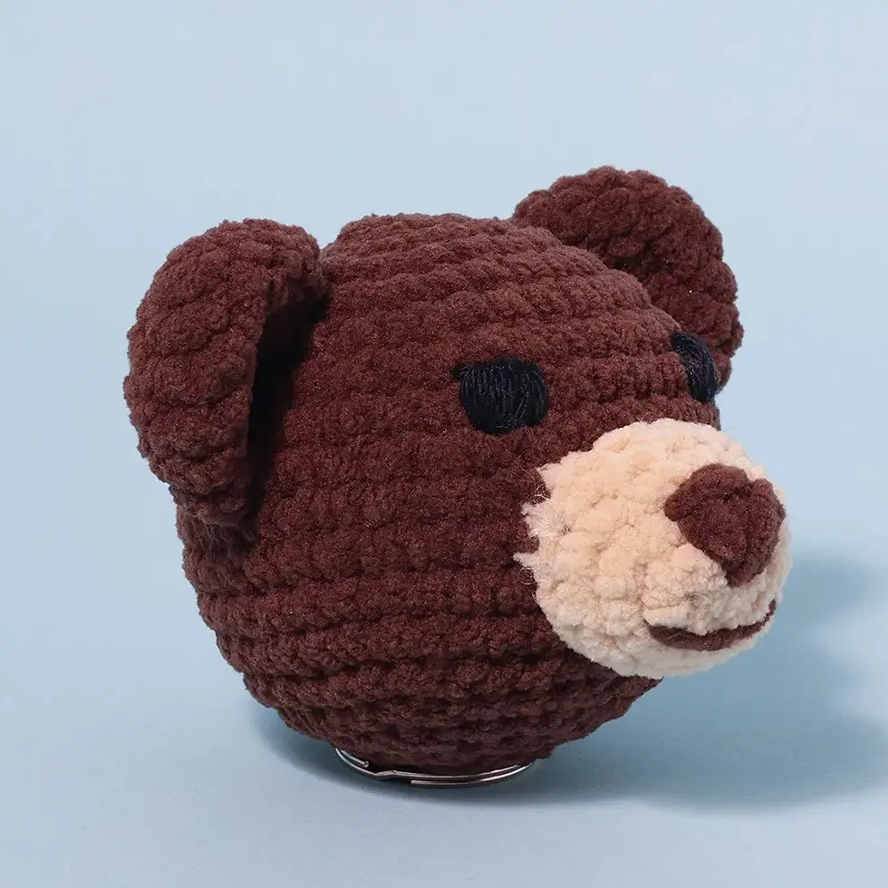 Haakboek Zooballs Berenschattig stressbal- L. de Vries