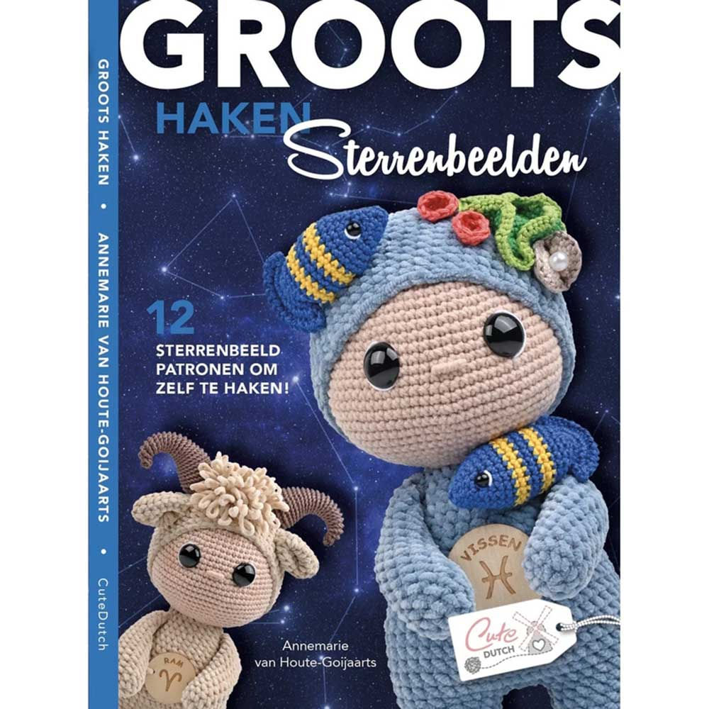 Groots haken 5 - Sterrenbeelden- A. v.Houte-Goijaarts