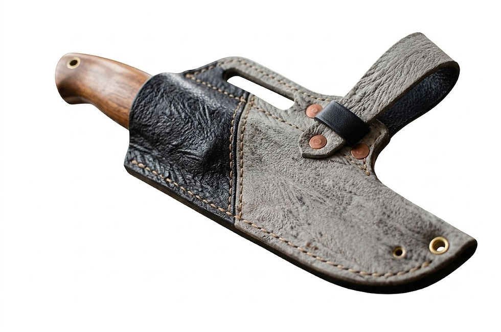 Miniature : Kattfisch-Exklusives Edelleder (ca. 12 × 60 cm)