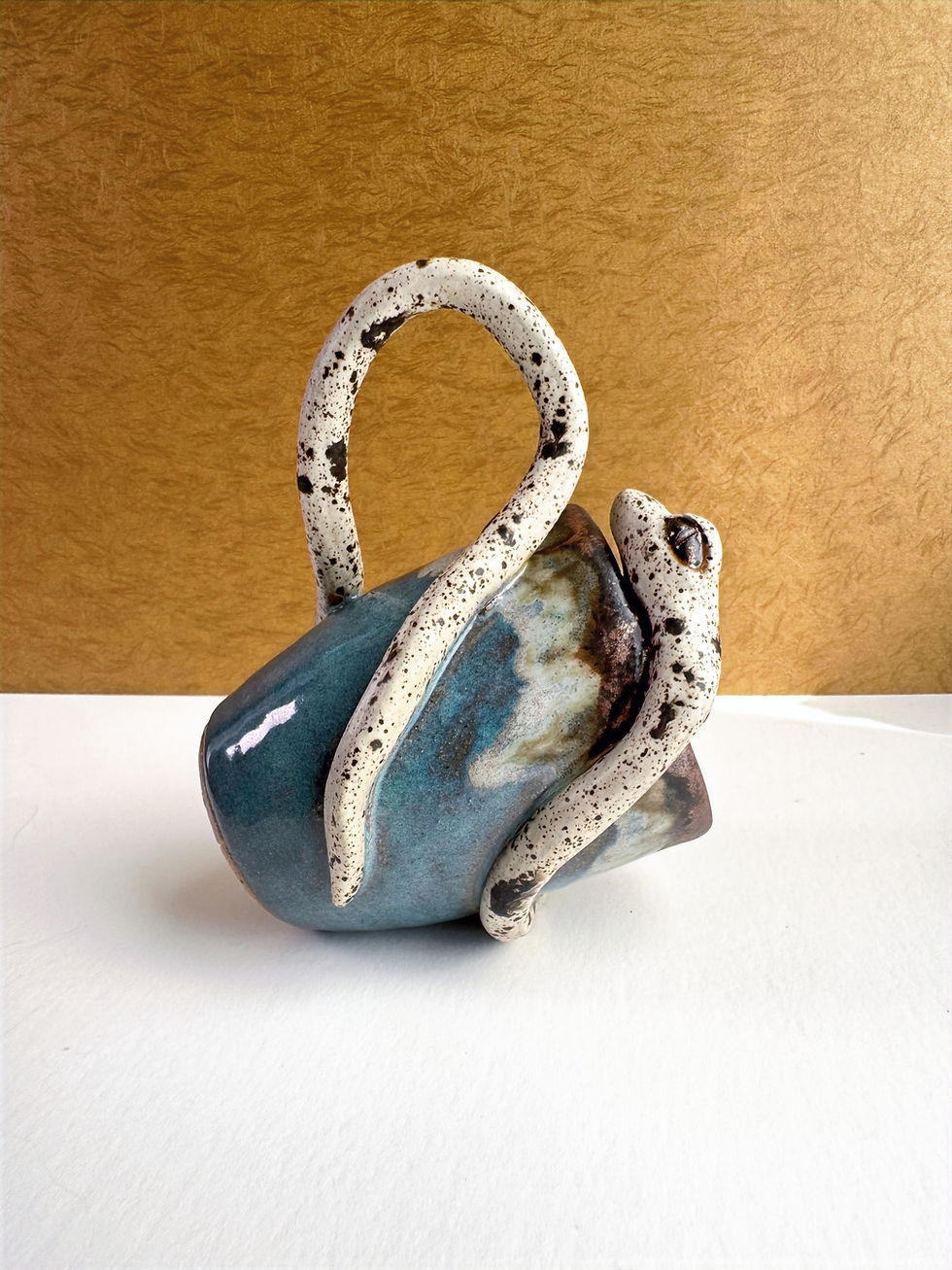 Thumbnail: Patina Speckled Rattle Snake Mug