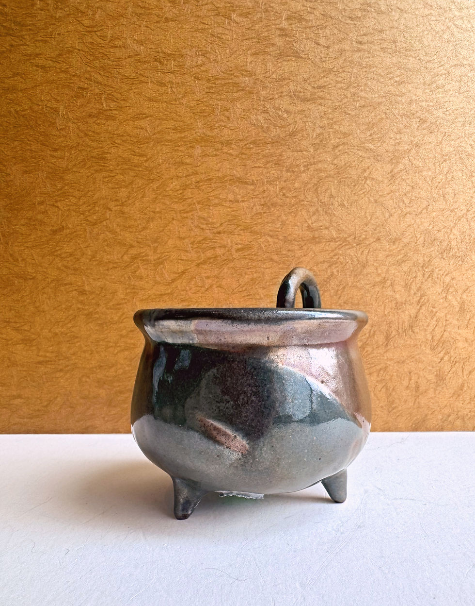 Thumbnail: Labradorite Wood Fire Cauldron Mugs