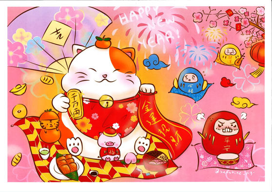 招財貓設計比賽-冠軍得獎者-香港文創薈-HKCCI-繪畫比賽-填色比賽-電繪比賽-水墨畫比賽-攝影比賽-標語創作比賽-書法比賽