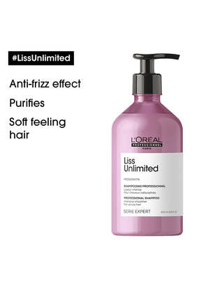 Thumbnail: L'ORÉAL PROFESSIONNEL Serie Expert Liss Unlimited Shampoo 16.9oz