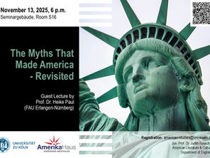 Talk | "The Myths That Made America - Revisited" | 13.11.2025