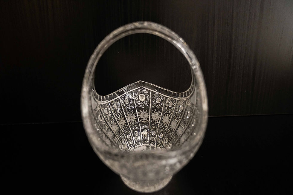 Thumbnail: #243 - Bohemia Crystal Basket
