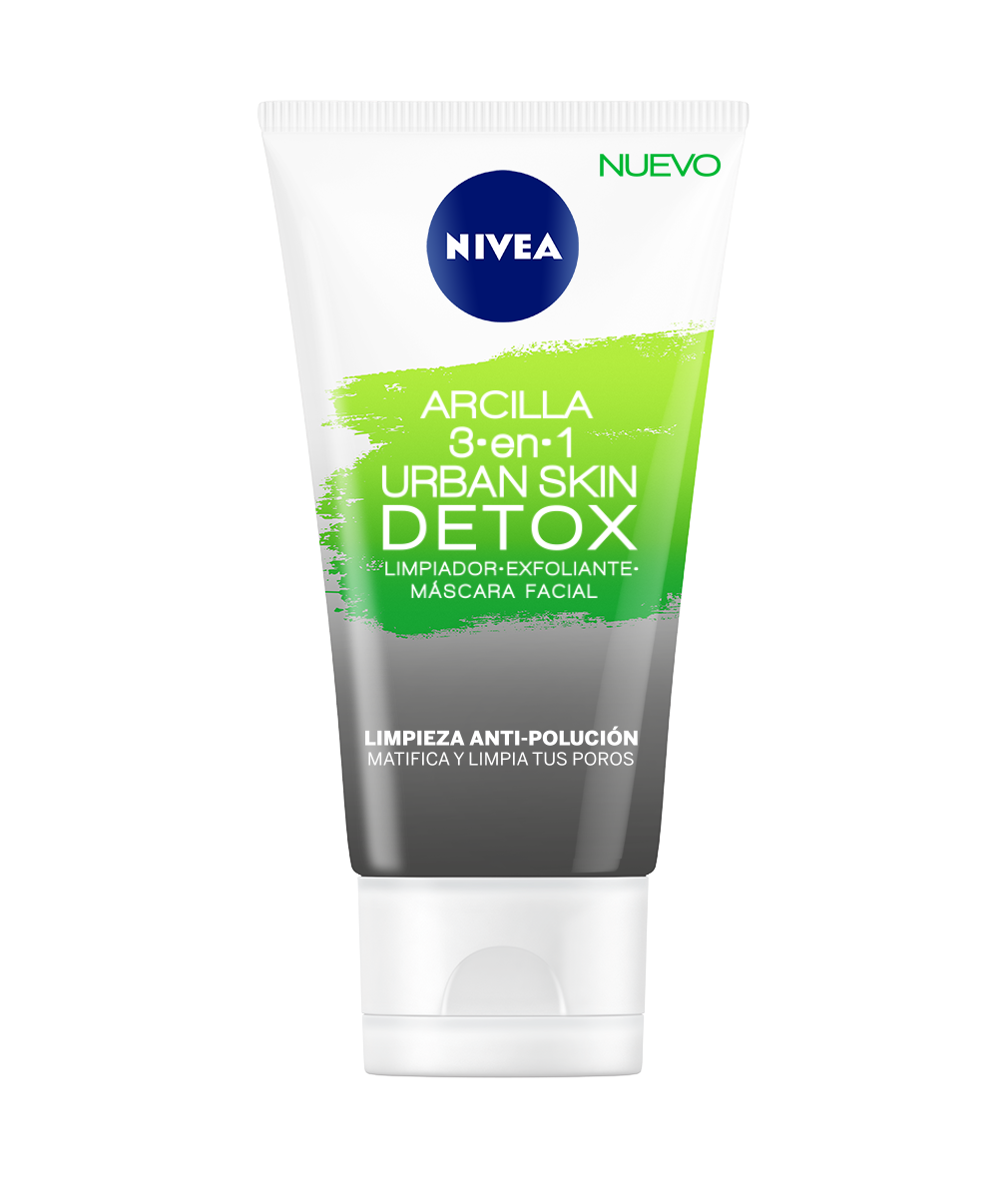 Nivea  Arcilla 3 en 1 Urban Skin Shot Detox 150ml