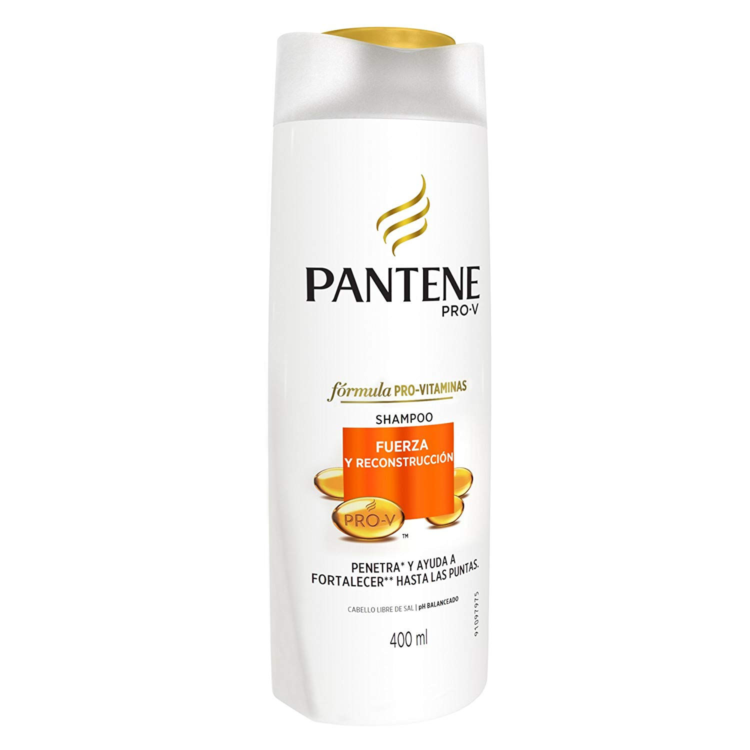 Pantene Fuerza y Reconstrucción Shampoo 400 ml