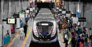 Plataforma do Metrô de Botafogo