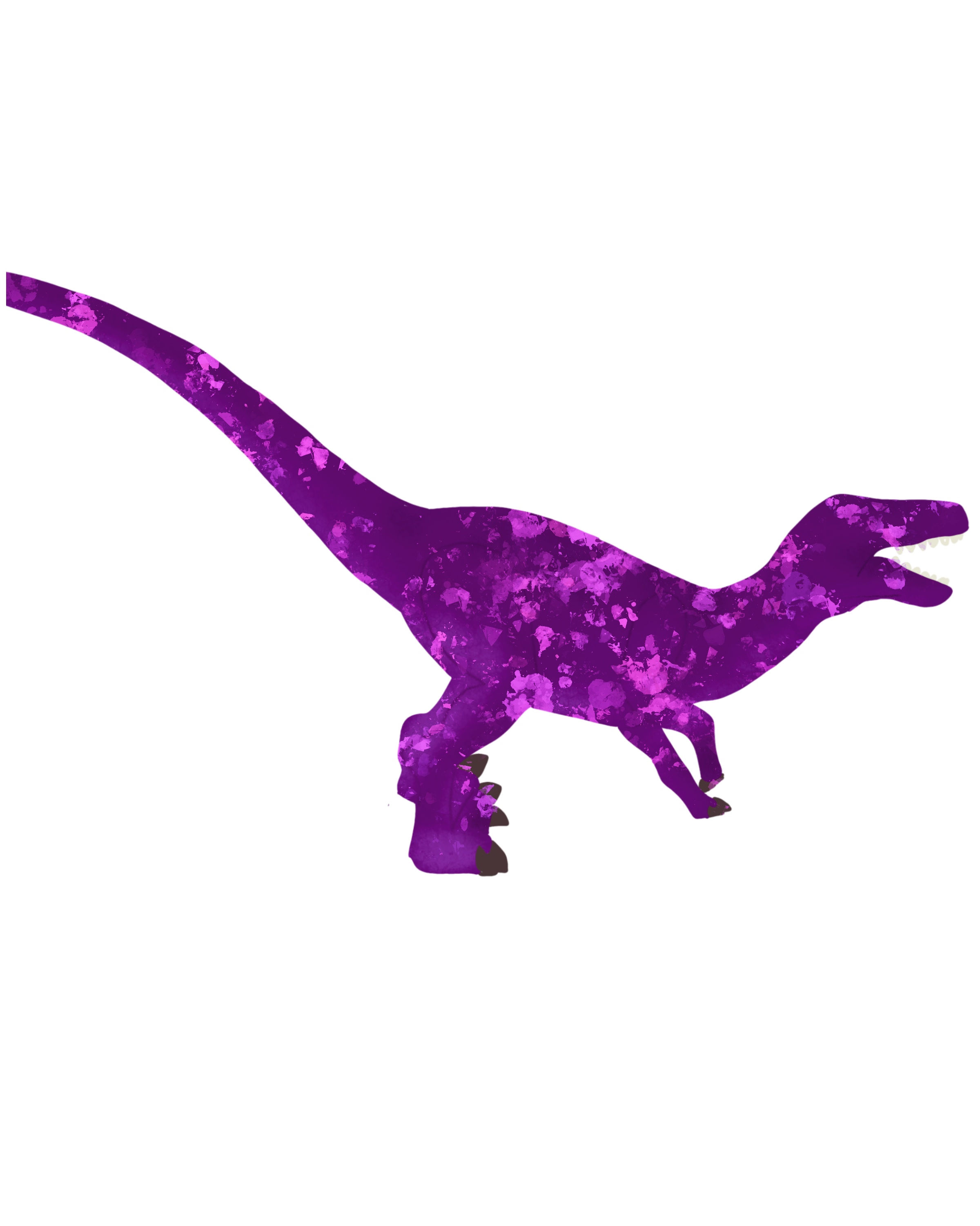 Dinosaur SPLAT Purple