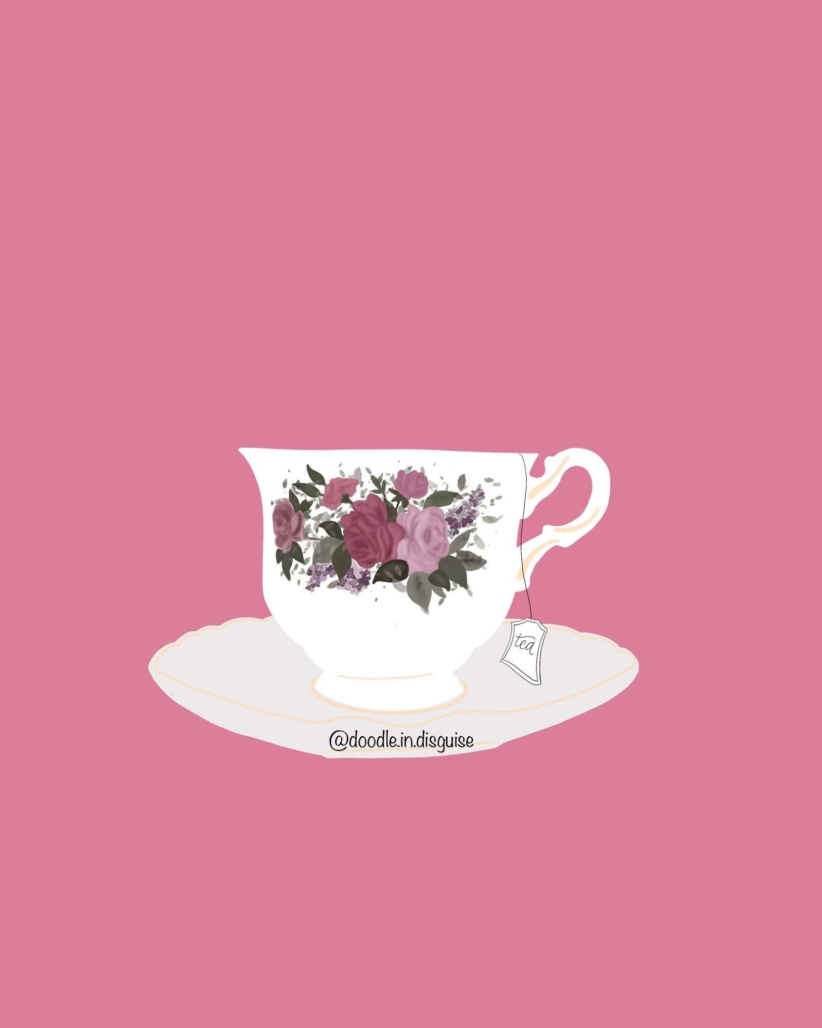 Vintage Tea Pink