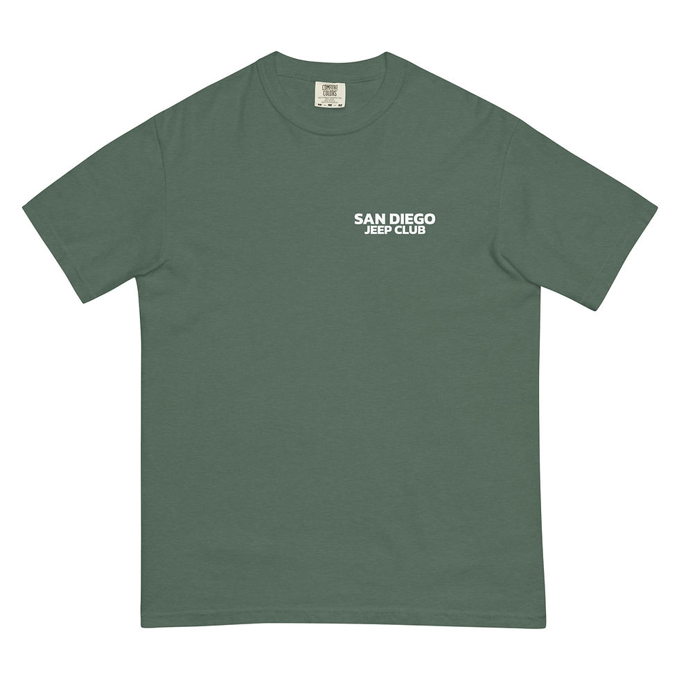 Thumbnail: SDJC Comfort colors heavyweight t-shirt