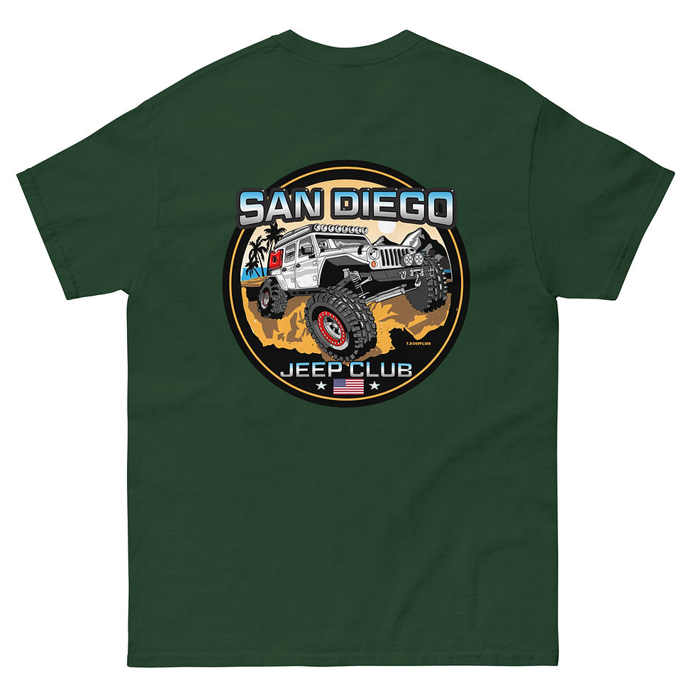 Thumbnail: SDJC Gliden 5000Unisex classic tee