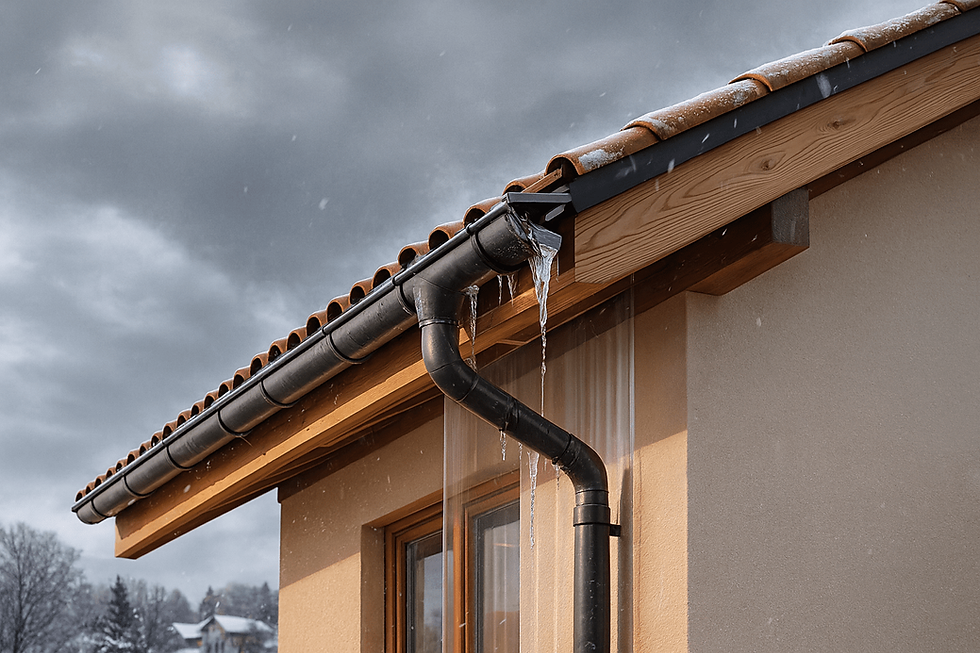 寒くなる前に要チェック！屋根と雨どい、大丈夫ですか？