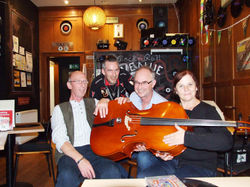 Dave, Spike, Steve and Hilary