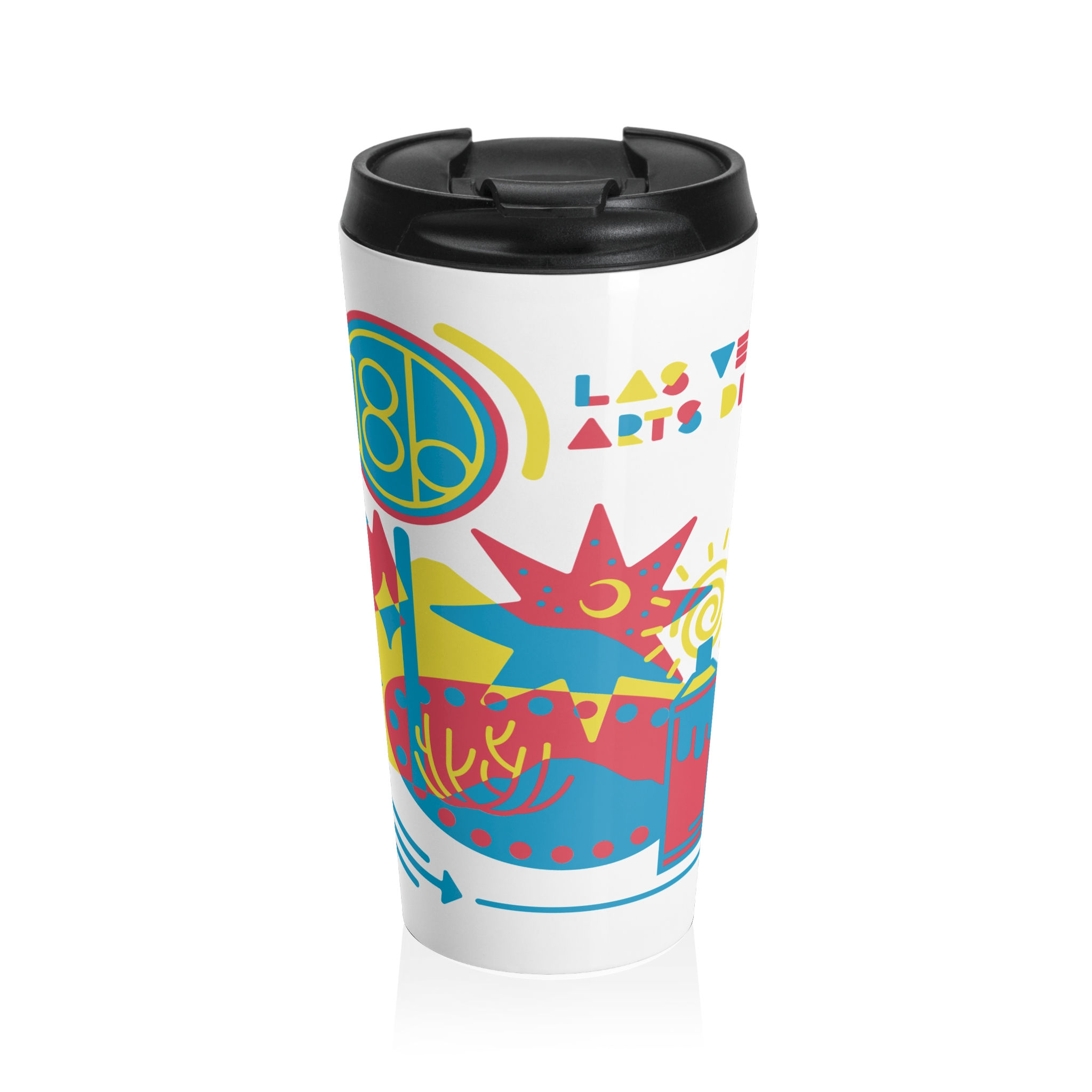 Retro Surf Vibes Travel Mug