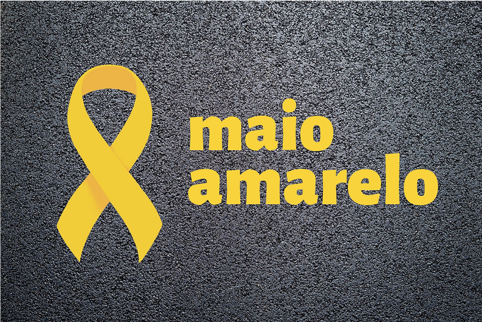 Maio Amarelo: mês de luta pela prevenção de acidentes no trânsito