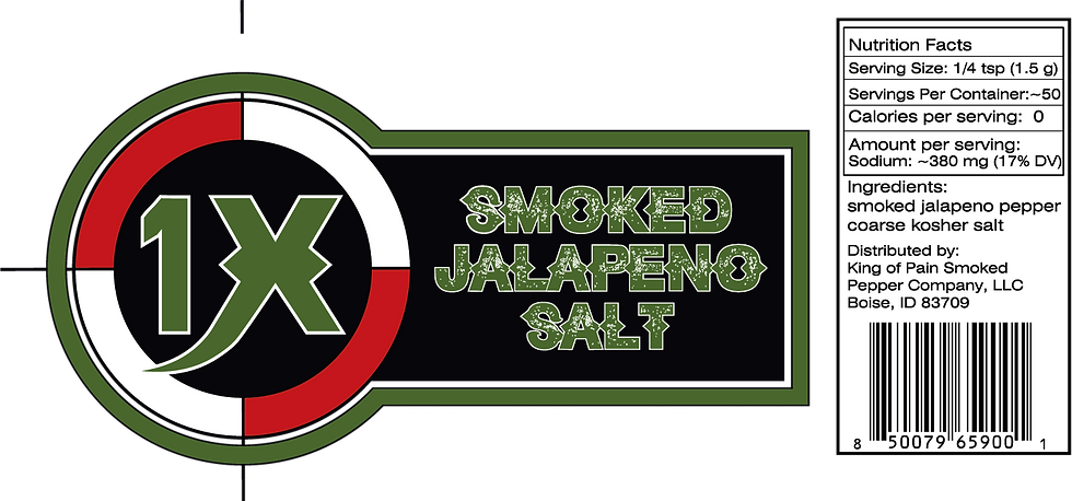 Thumbnail: Smoked Jalapeno Pepper Salt 3 OZ