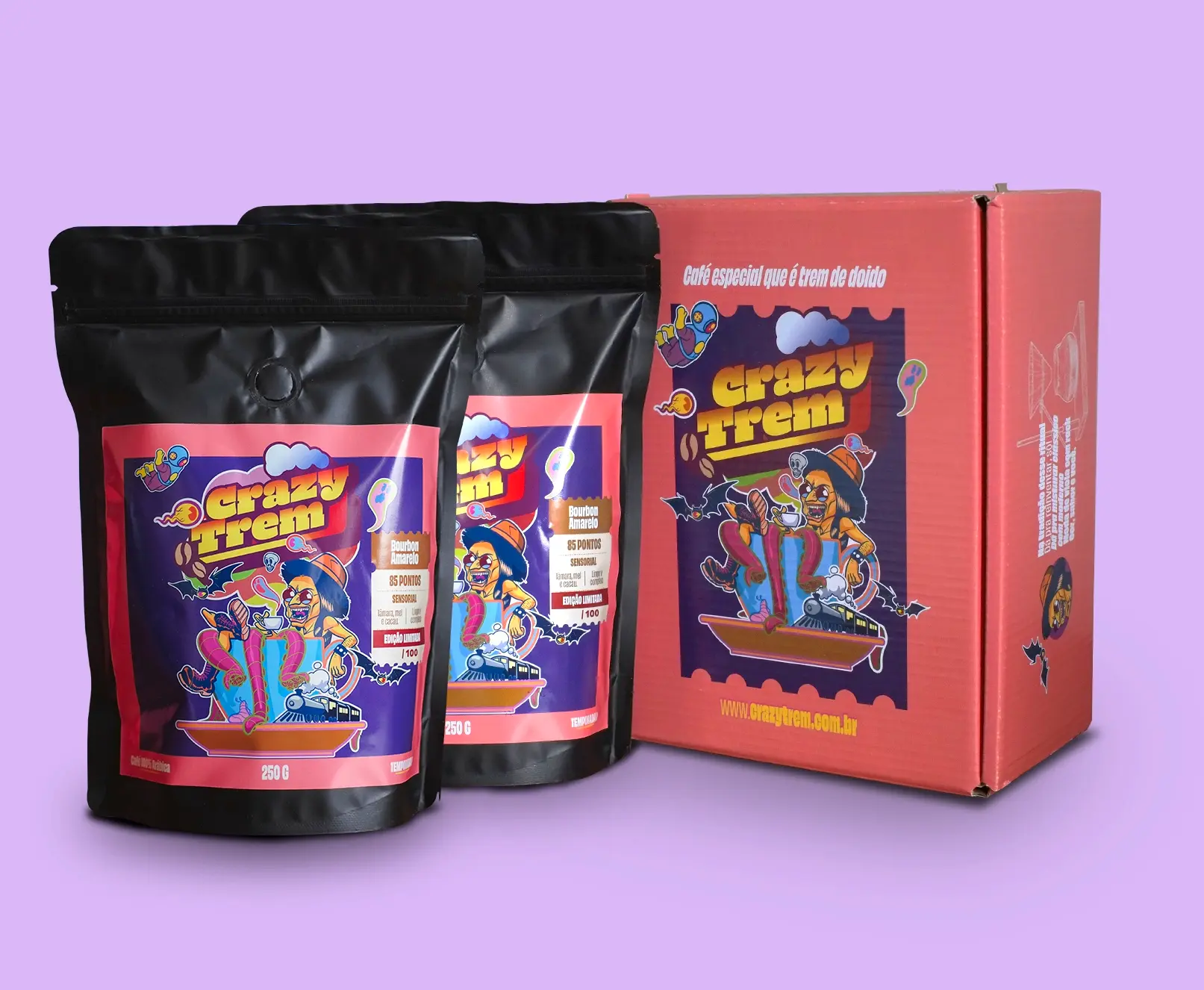 Kit Presente - 2 pacotes - Bourbon Amarelo