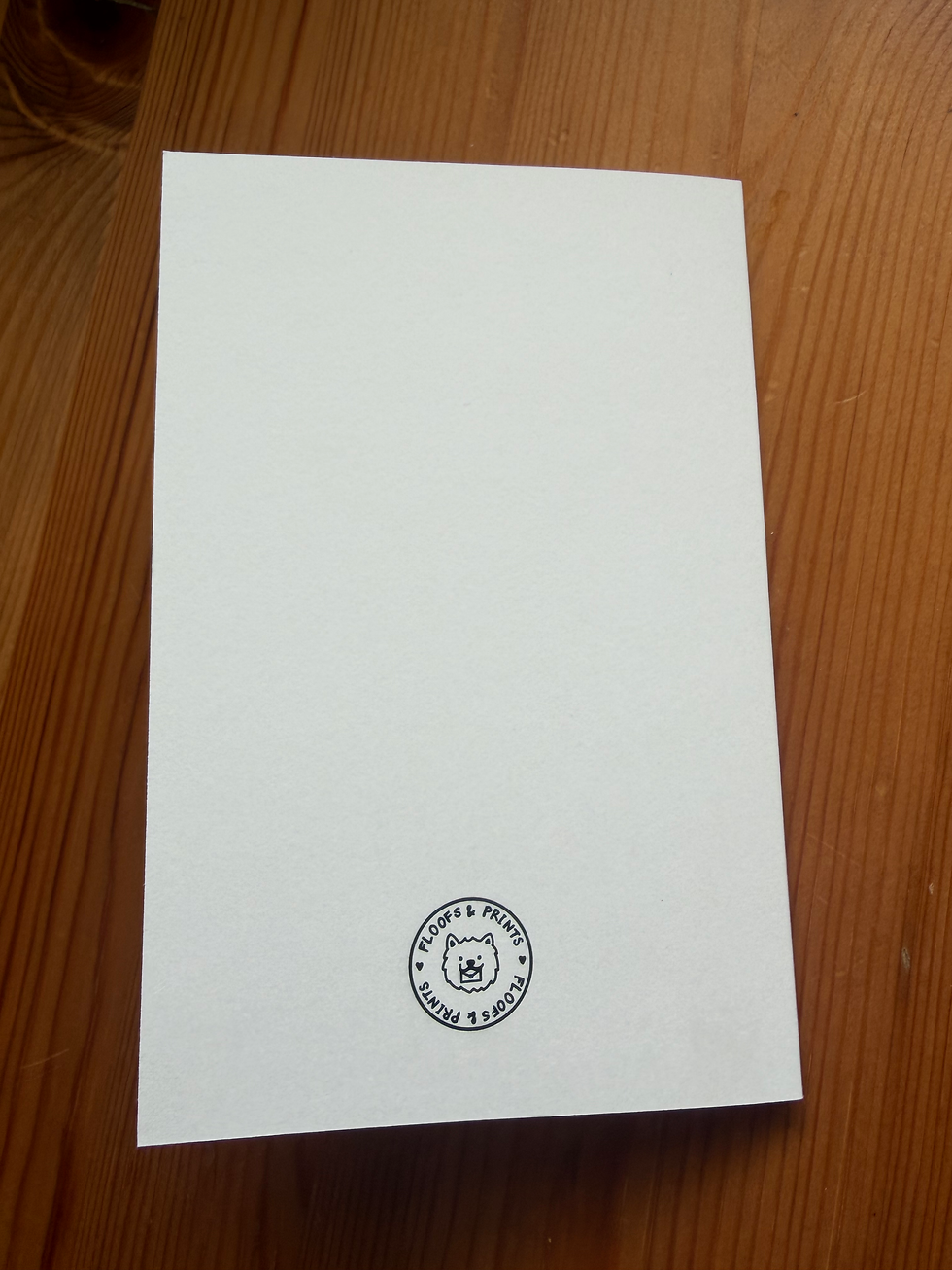 Thumbnail: Happy birthday purple blob fold card