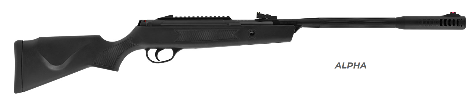 Hatsan Arms Alpha Black .22 Air Rifle