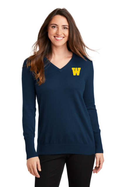 Ladies V-Neck Sweater TSLSW285TS