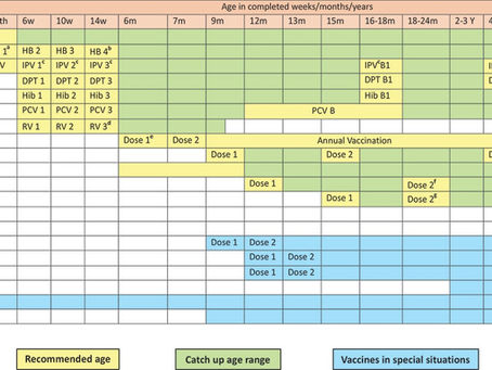 IAP Official Vaccine Schedule 2025 – What Every Parent Must Know