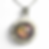 Pendant with Fused Glass cabochon