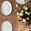 Thumbnail: Oval plates - grey clay pure white glaze