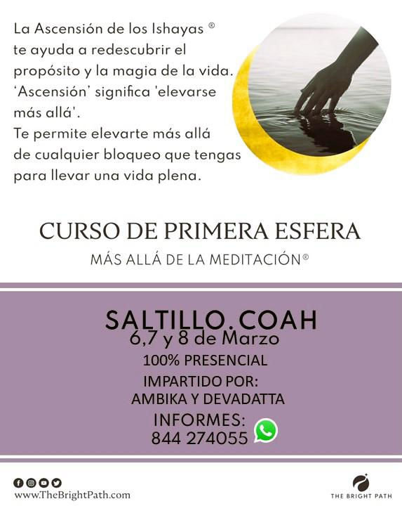 Curso de Primera Esfera | SALTILLO