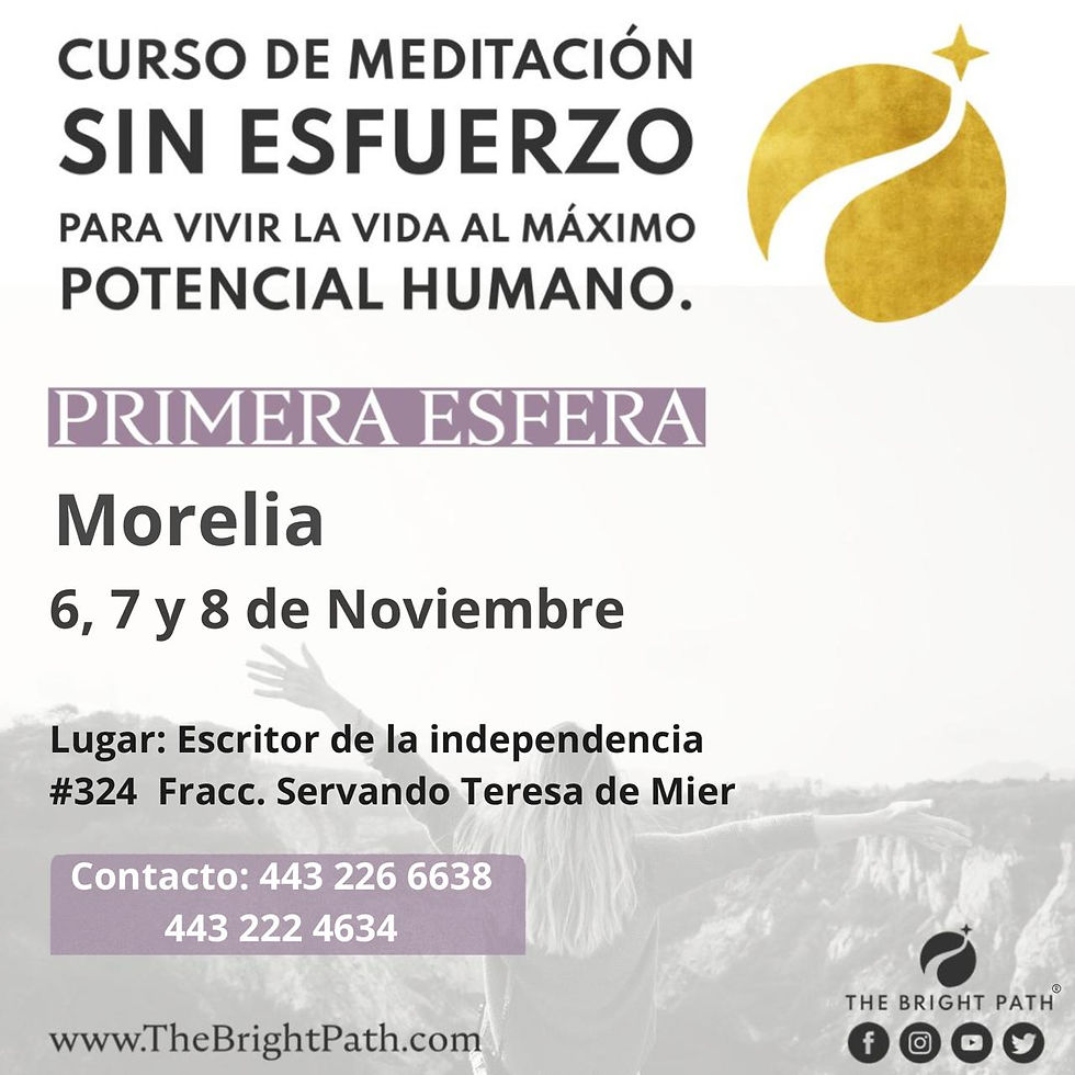 Curso de Primera Esfera | MORELIA