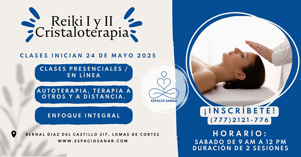 REIKI I Y II | CRISTALOTERAPIA