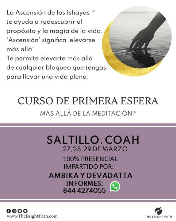Curso de Primera Esfera | SALTILLO