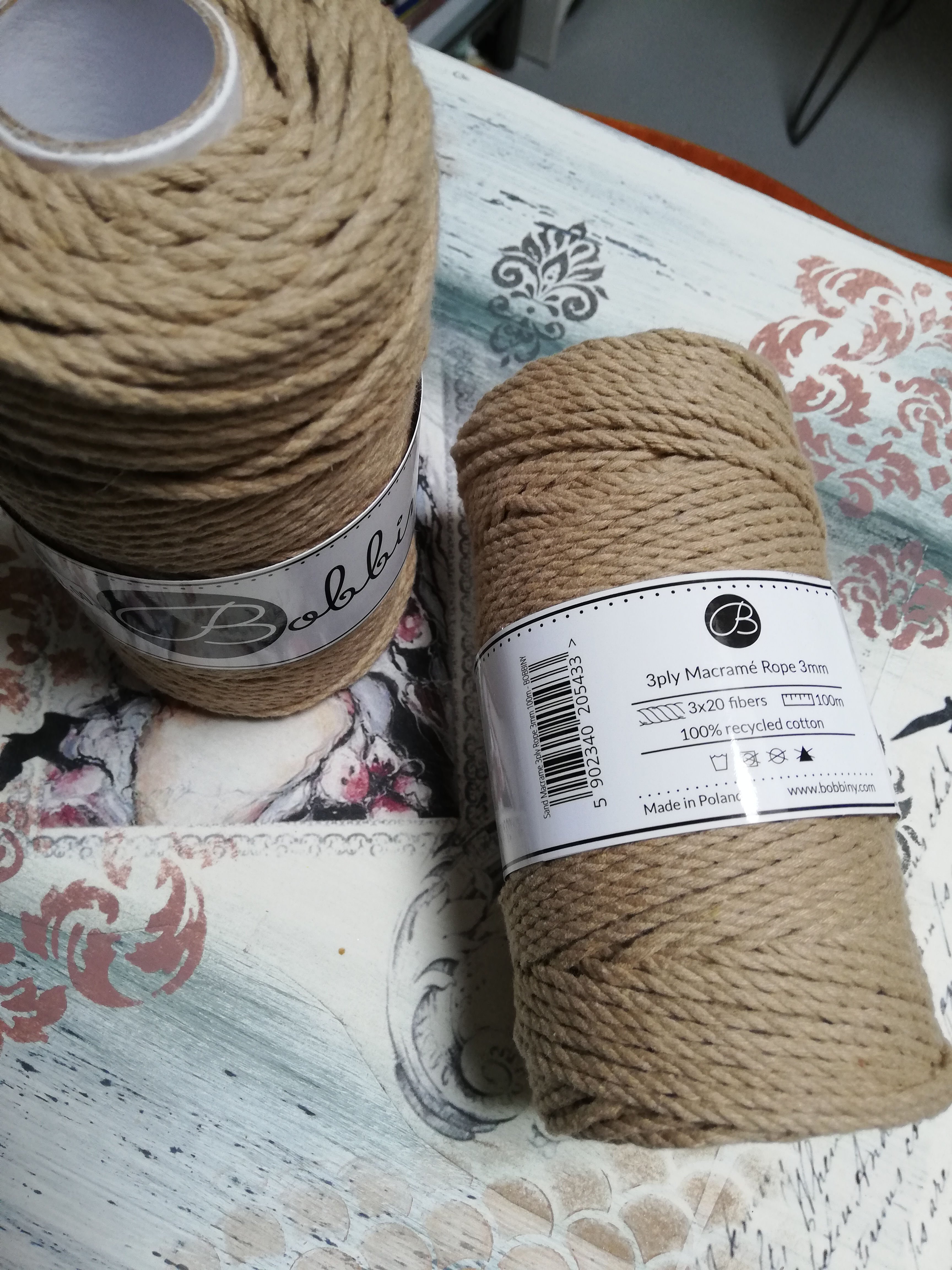 Coton macramé Sand 3 plis 