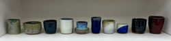 Cup collection, 2025, Wheel-thrown ceramic