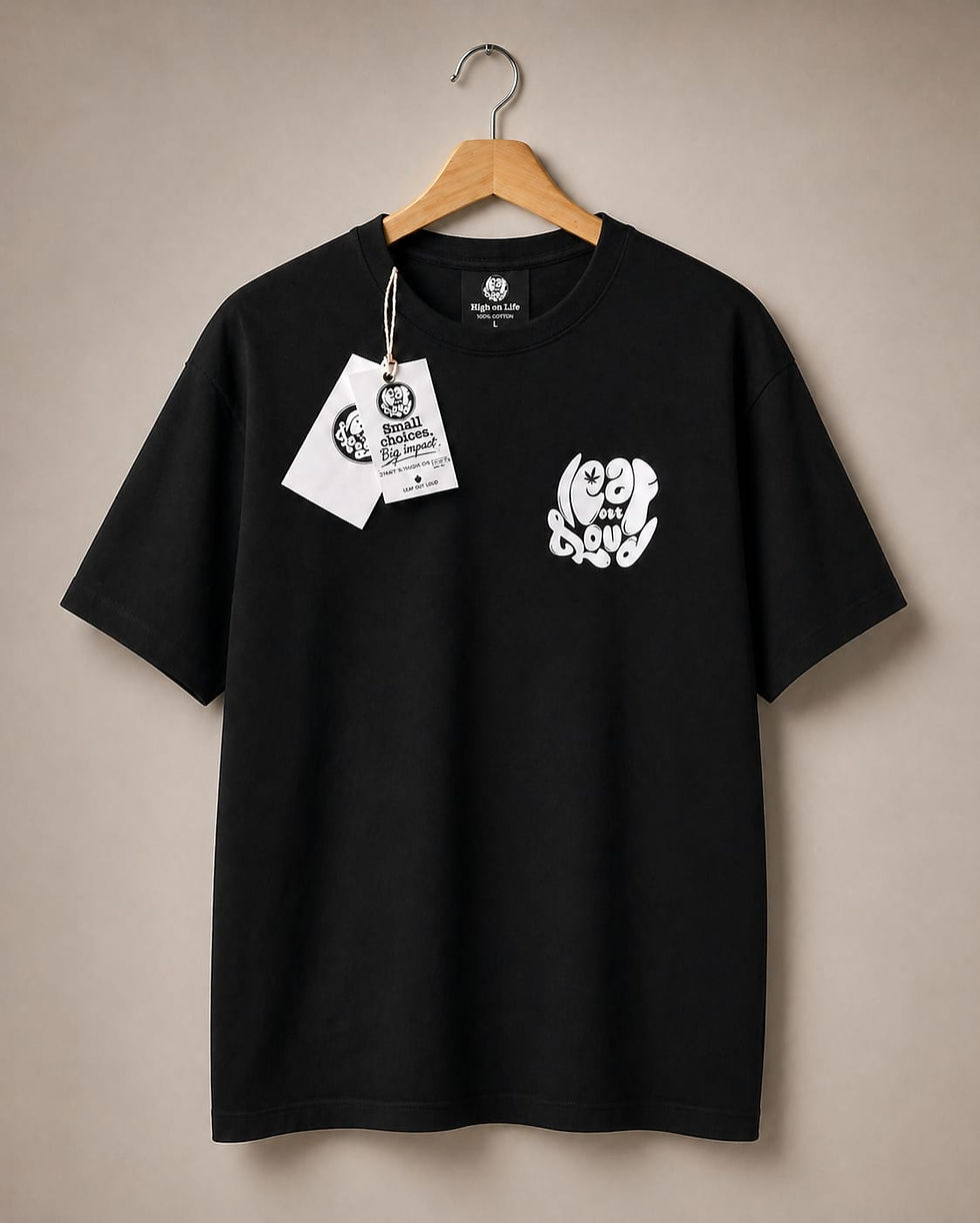 Thumbnail: Meet the Leaf Out Loud Premium Tee - DTF Print Small
