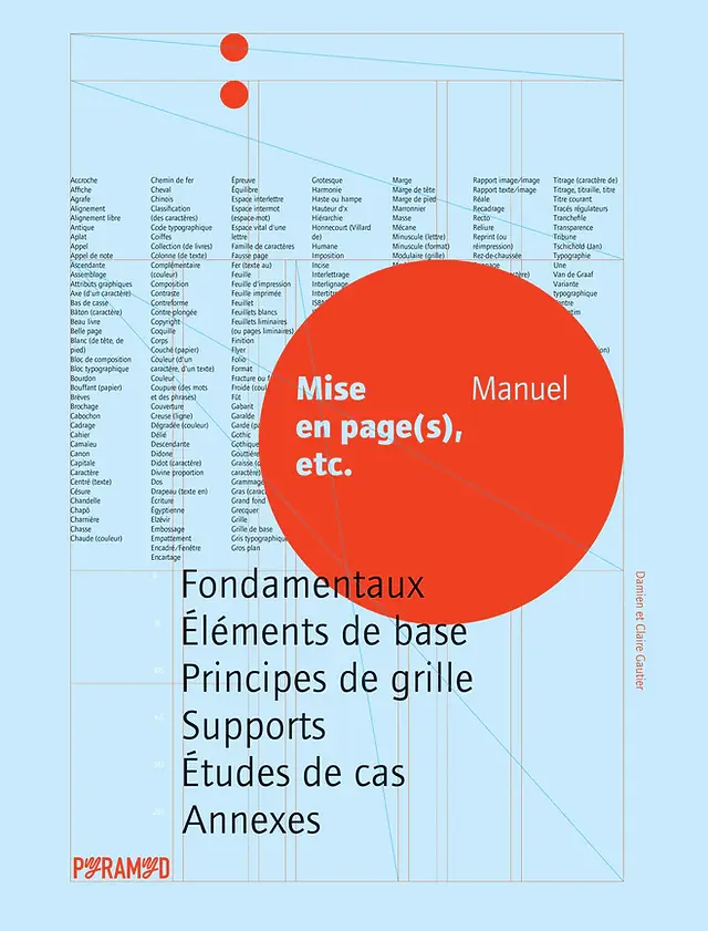 Couverture livre Mise en page