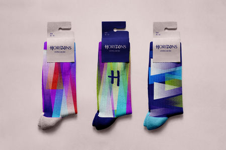Chaussettes Logo Horizons